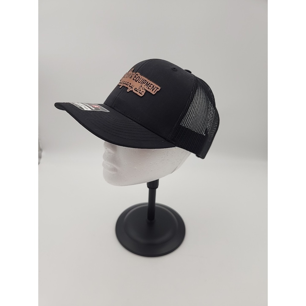 Tractor & Equipment Company, Inc Black Snapback Trucker Cap. New. Richardson - Picture 3 of 10
